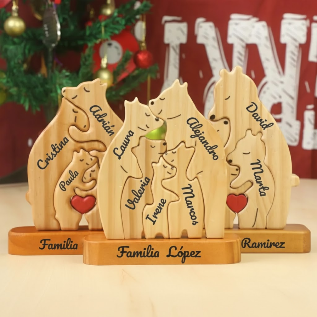Familia de Osos | Personalizada con tu familia